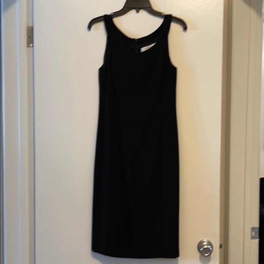 MaxMara Black Sheath Dress